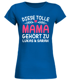 DIESE TOLLE MAMA GEHÖRT ZU PERSONALISIERTE SHIRT