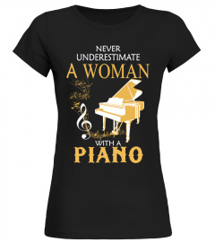 A WOMAN WITH PIANO