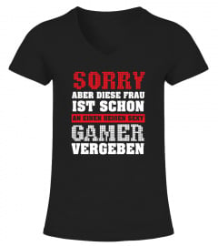 Diese Frau ist vergeben an einen Gamer Shirt 