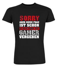 Diese Frau ist vergeben an einen Gamer Shirt 