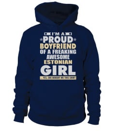 BOYFRIEND OF ESTONIAN GIRL T SHIRTS