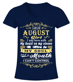 I'M AN AUGUST GIRL. I WAS BORN WITH MY HEART ON MY SLEEVE…