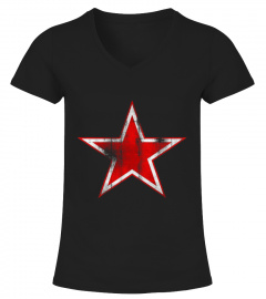 Russian Air Force Vintage Retro Distressed Red Star copy