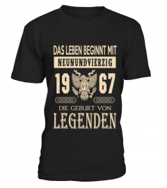1967 - Legend T-shirts