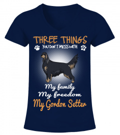 Three Things With My Gordon Setter Dog