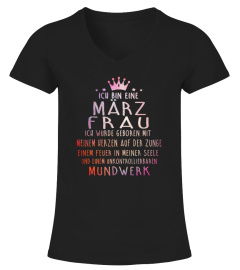 ICH BIN EINE MARZ FRAU T-SHIRT