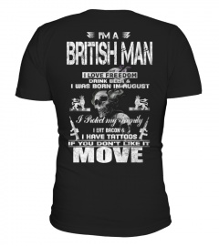 I'M A BRITISH MAN - AUGUST