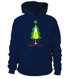 Chemis Tree Funny Science Chemistry Christmas Pun T-Shirt