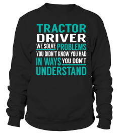 Tractor Driver We Solve Problems