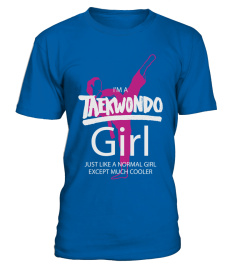 I'm a Taekwondo Girl   TKD Martial Arts T Shirt 2 T Shirt