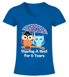 6 Years Wedding Anniversary Gifts   Valentine's Day T shirt