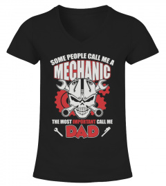 Mechanic Dad T Shirt
