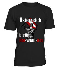 Österreich bleibt Rot-Weiss-Rot T-Shirt