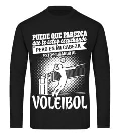 ESTOY JUGANDO AL VOLEIBOL