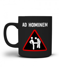 Ad Hominem - Fun Philosophy Office Mug
