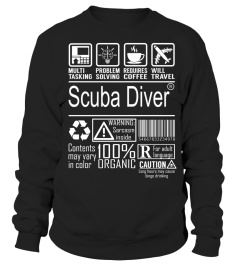 Scuba Diver Multitasking
