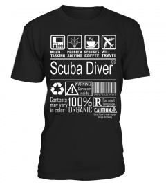 Scuba Diver Multitasking