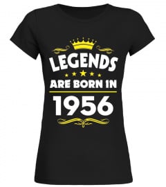 Legends Are Born In 1956 61 Year Old 61st Birthday Gift Idea - Limited Edition