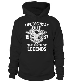  Life begins at fifty-Shirt 