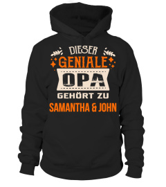 DIESER GENIALE OPA GEHORT ZU SAMANTHA & JOHN T-SHIRT