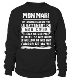 MON MARI EST TOTALEMENT L'HOMME LE PLUS BEAU DANS L'HISTOIRE DE TOJOURS T-shirt