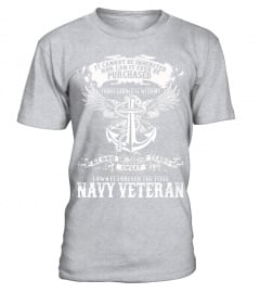 Navy Veteran T shirt
