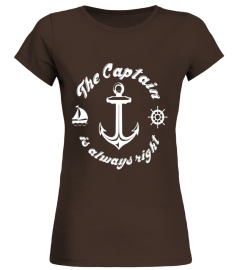 Sailing shirt captain right sailor shirt