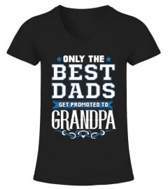 Best Dads Get Promoted To Grandpa Shirt