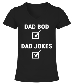 Dad Bod Dad Jokes Shirt Funny
