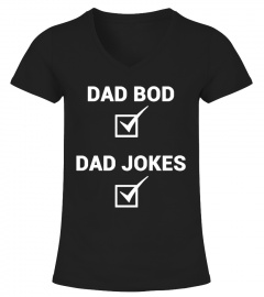 Dad Bod Dad Jokes Shirt Funny