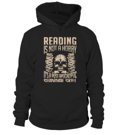 Top Reading is not a hobby special gift front Shirt