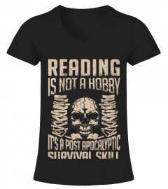 Top Reading is not a hobby special gift front Shirt