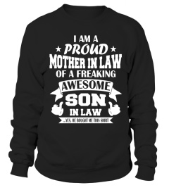 Mother-In-Law of a Son-In-Law T-Shirt Gift Idea for Birthday