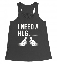 Mens I Need A Huge Glass Of Beer T-shirt