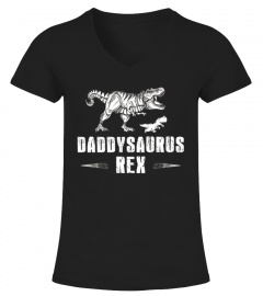 DaddySaurus T-Rex Father's Day T-Shirt