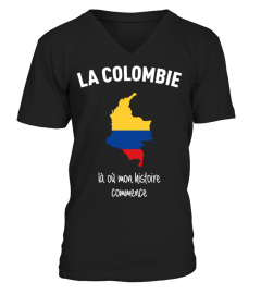 T-shirt Histoire V2 - Colombie