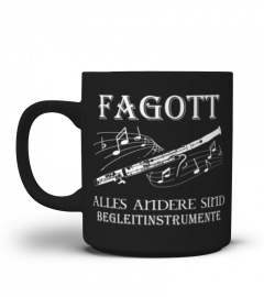 Fagott, kein Begleitinstrument - Tasse