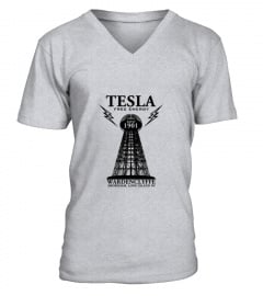 Tesla Free Energy Wardenclyffe Tower T-Shirt