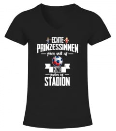 Fußball - Echte Prinzessin T-Shirt 