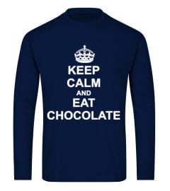 [T Shirt]32-Keep Calm And eat chocolate