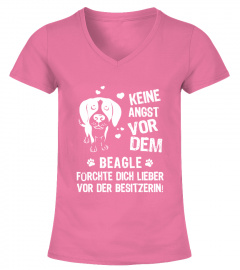 Keine Angst vor dem Beagle lustig Shirt