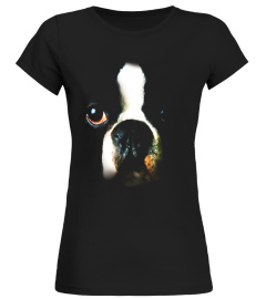 Boston Terrier Face T-shirt