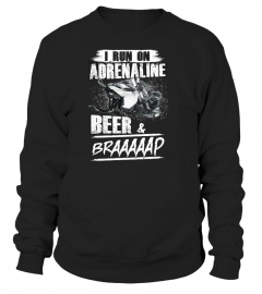 Beer & Braaap - Snowmobile T-shirt