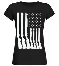 Shotgun American Flag T-shirt
