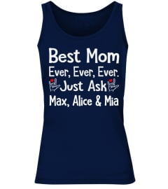 BEST ASL MOM EVER CUSTOM SHIRT