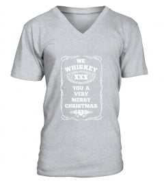 We Whiskey You A Very Merry Christmas T-Shirt