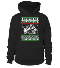 Hockey Goalie Ugly Christmas Sweater