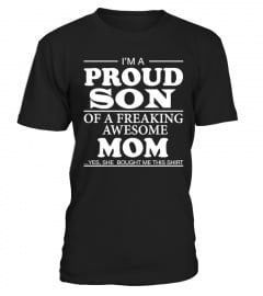 PERFECT GIFT FOR PROUD SONS - FROM MOM
