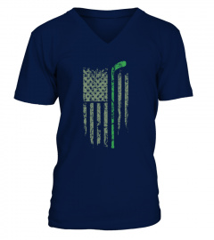 Golf American Flag Shirt