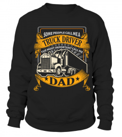 Important People Call Me Truck Driver Dad HOT SHIRT